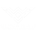 sonarbrij white logo